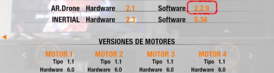 Downgradear o Actualizar firmware de AR.Drone